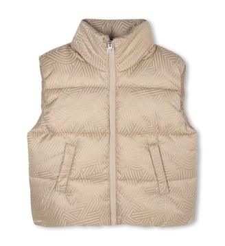 DOUDOUNE SANS MANCHES HYDROFUGE - DKNY - Grès