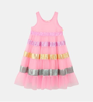 Robe en tulle à bretelles - Billieblush - Malabar