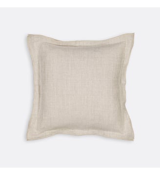 Housse de coussin en soie et lin AM.PM