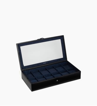 Coffret 12 montres en cuir - Le Tanneur - Noir