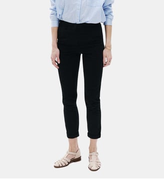 Pantalon adelmo - Motif uni - Coupe cigarette - Caroll - Noir