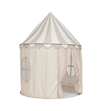 Grand chapiteau en polyester motif cirque - OYOY - Beige
