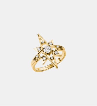 Bague étoile avec zirconia blanche - Thomas Sabo - Or