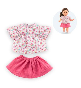Ensemble Blouse & jupe pour poupée ma Corolle - Corolle - Multicolore