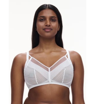 Soutien-gorge sans armature maintien en dentelle - Chantelle Pulp - Noir