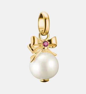 Pendentif Charm Poire avec Nœud Connect Thomas Sabo
