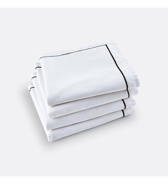 Serviettes de table lin/coton lavé Métis Bourdon La Redoute Interieurs