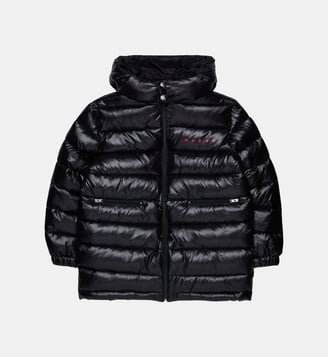 Veste matelassée avec logo Marni