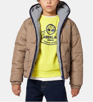 Sweat en polaire brossée - Timberland - Jaune néon