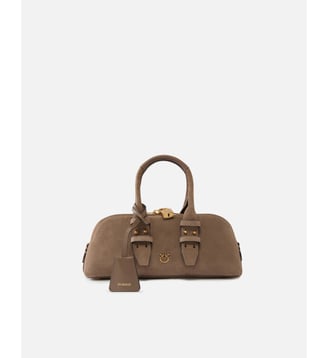 Petit sac escape bag en cuir - Pinko - Beige
