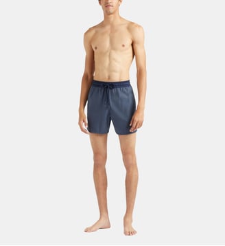 Maillot de bain en laine ultrafine Micro Carreaux Tailoring - Vilebrequin - Jaune