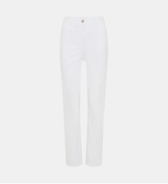 Jean slim en coton - ADELA - Gerard Darel - Blanc