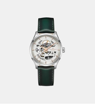 Montre automatique Jazzmaster Blanc H42535810 - Hamilton - Argenté