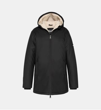 Parka Jackson longue - Schott - Noir