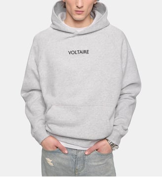 Sweatshirt Georgio - Zadig&Voltaire - Gris chiné clair