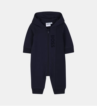 Combinaison à capuche - BOSS Kidswear - Bleu cargo