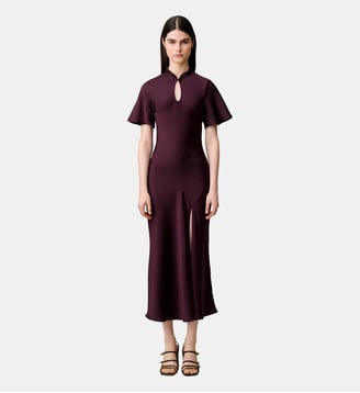 Robe fluide col victorien Claudie Pierlot