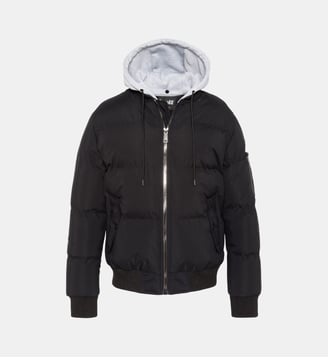 Blouson à capuche moletton Schott