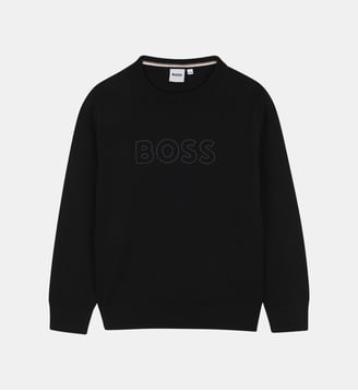 Pull tricot - BOSS Kidswear - Black