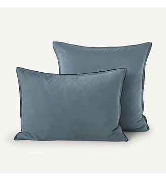 Taie d'oreiller enfant voile coton bio lavé AM.PM