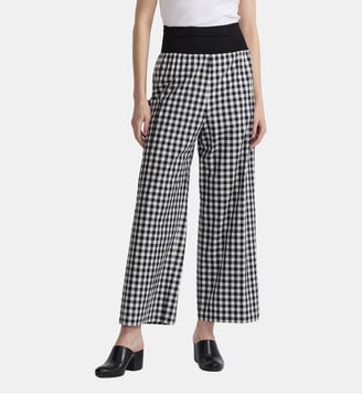 Pantalon matis en coton - Agnès b. - Noir
