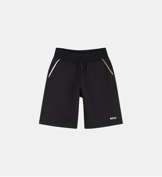 Bermuda siglé - BOSS Kidswear - Black