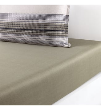 Drap housse en satin de coton Boss Home