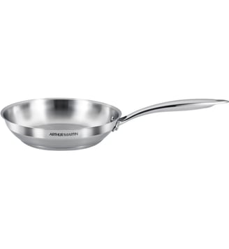 Poêle 20cm inox - Arthur Martin - Gris