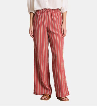 Pantalon large rayé - La Fée Maraboutée - Lipstick