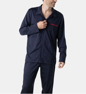 Pyjama long ouvert MERCERISE Eminence