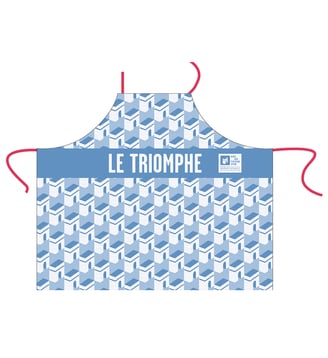 Tablier Arc - Le Jacquard Francais - Bleu