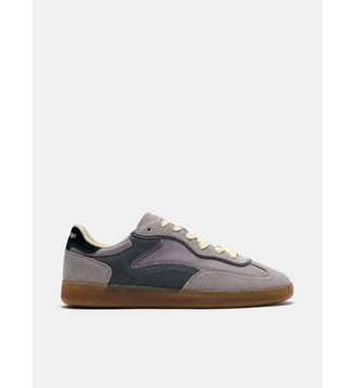 Baskets basses Park Grey en nylon et en daim - Hoff - Gris