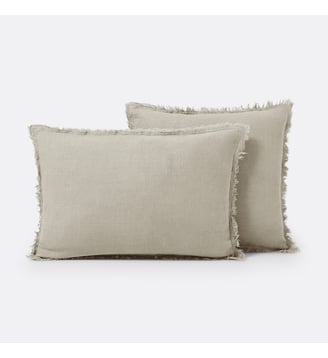 Housse de coussin lin lavé La Redoute Interieurs
