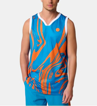 Débardeur Pop Energy    et Terre Battue - Roland-Garros - Bleu