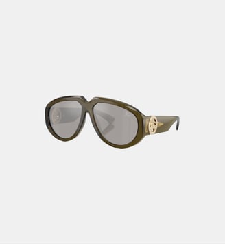 Lunettes de soleil Pilote BE4479U - Burberry - Vert