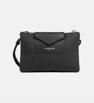 Double pochette Storm KBA en toile enduite - Lancaster - Noir