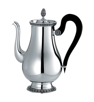 Cafetière 8 tasses en métal argenté - MALMAISON Christofle