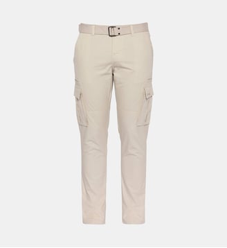 Pantalon de combat avec ceinture - Schott - Beige