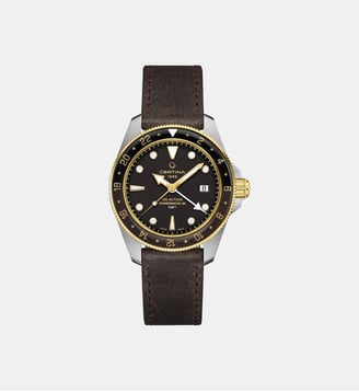 Montre automatique Ds action Noir C0329292605100 - Certina - Argenté