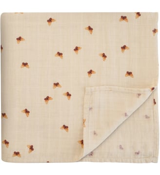 Maxi lange en coton bio - Mushie - Beige