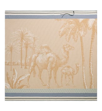 Drap de plage Dune Dune - Le Jacquard Francais - Argan