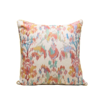 Housse De Coussin  Motif ikat imprimé Madura