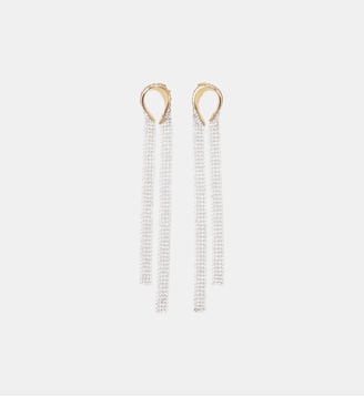 Boucles D'Oreille Tombantes Twist - Lanvin - Or