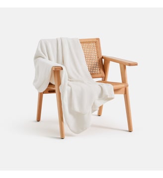 Plaid polaire polyester recyclé La Redoute Interieurs