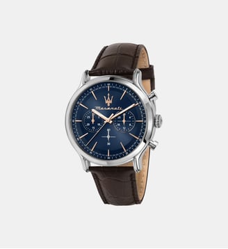 Montre Epoca Bleu R8871618014 - Maserati - Argenté