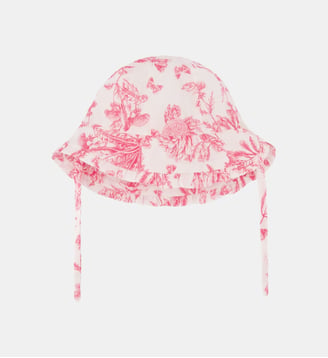 Bob -  coton imprimé inspiration toile de jouy - Tartine Et Chocolat - Rose