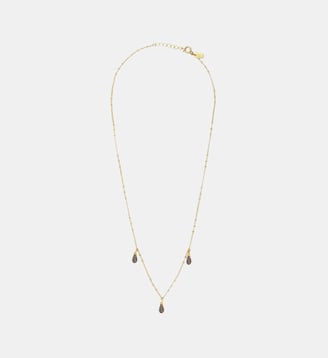 Collier danaé quartz fumé - Caroline Najman - Brun