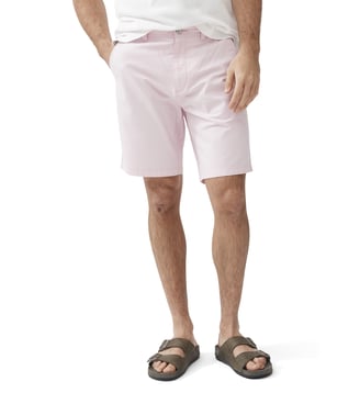 Short droit en coton stretch Gunn, 23 cms - Rodd & Gunn - Quartz