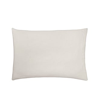 Taie d'oreiller unie en gaze de coton, TENDRESSE - Essix - Greige