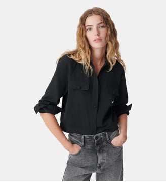 Chemise veste - Ikks - Noir
